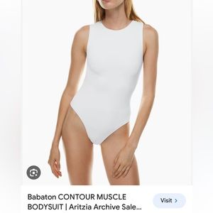 ARITZIA BABTON CONTOUR MUSCLE BODYSUIT - new with tags